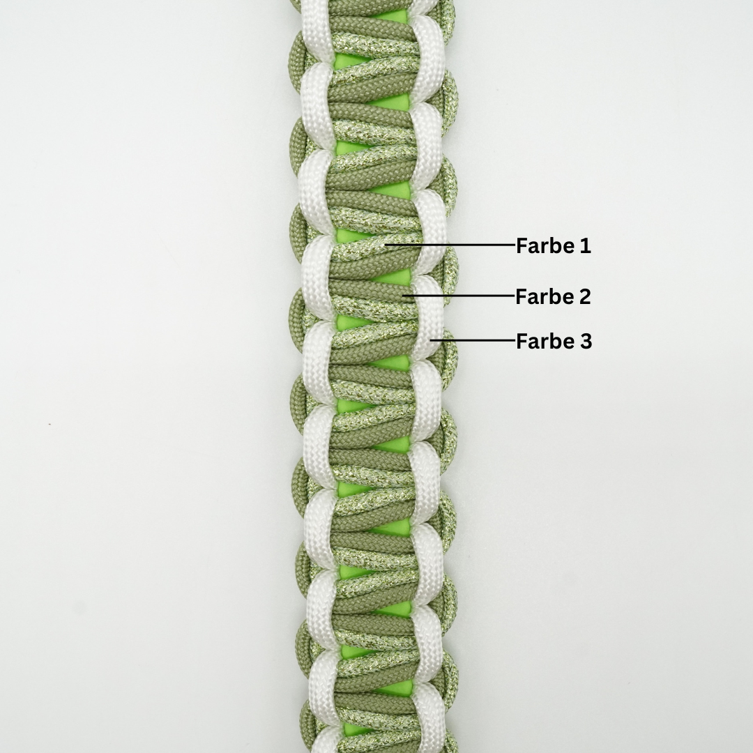design yourself - "Holly mini" Biothane x Paracord Halsband