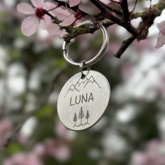 Hundemarke Edelstahl