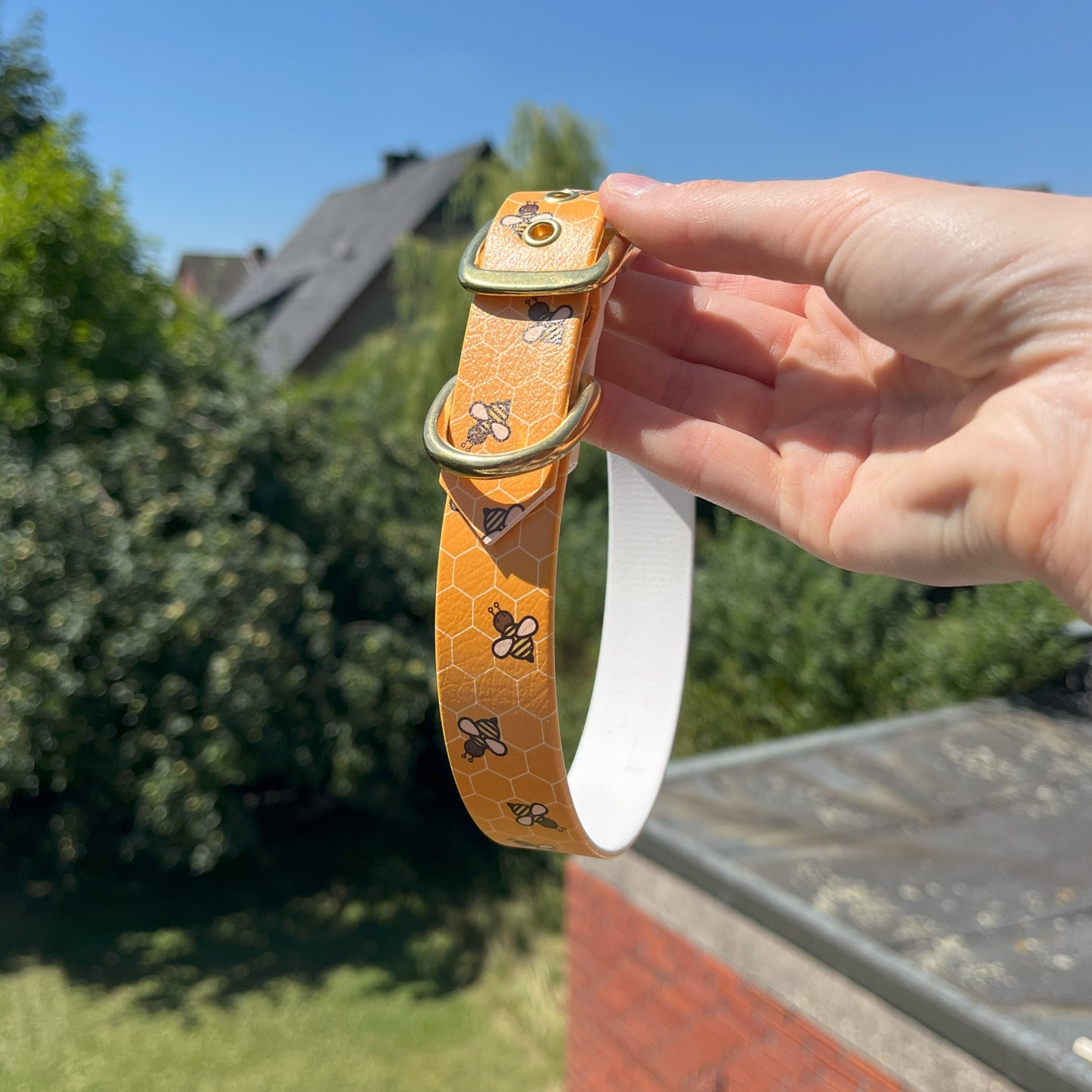 Basic Biothane Halsband | Halsumfang 36,5-42,5cm