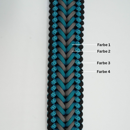 design yourself - "Maggie" Paracord Halsband