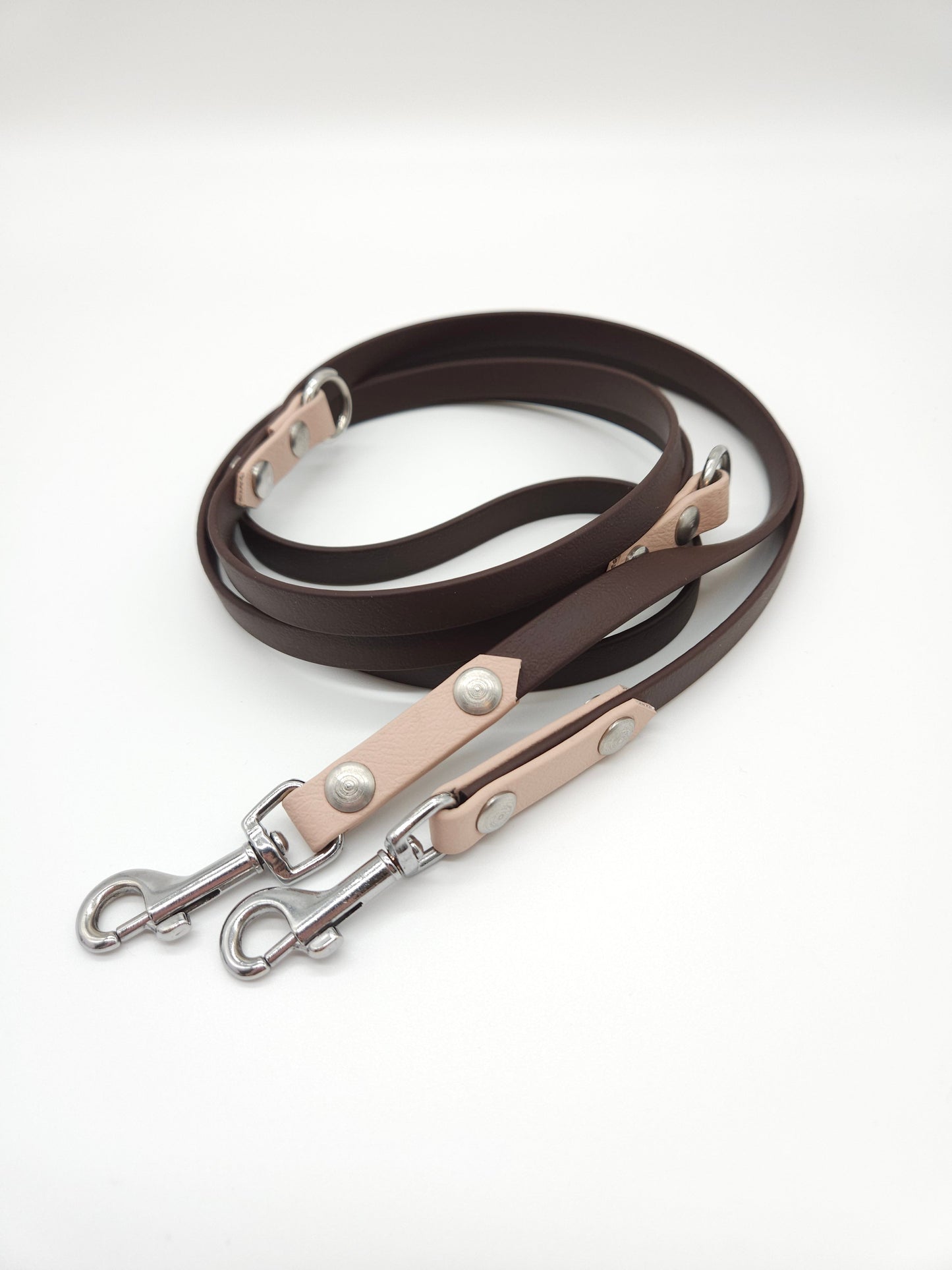 Design yourself - "Basic zweifarbig" Biothane Leine